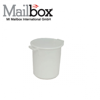 Kunststofftonne weiß, C3481