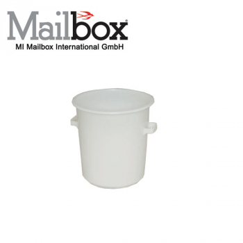 Kunststofftonne weiß, C3482