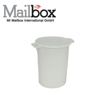 Kunststofftonne weiß, C3486